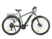 Электровелосипед Eltreco Ultra Max Pro (Черно-зеленый) - Фото 1