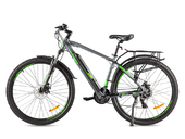 Электровелосипед Eltreco Ultra Max Pro (Серо-зеленый) - Фото 4