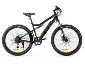 Электровелосипед Eltreco Walter (Черно-зеленый) - Фото 0